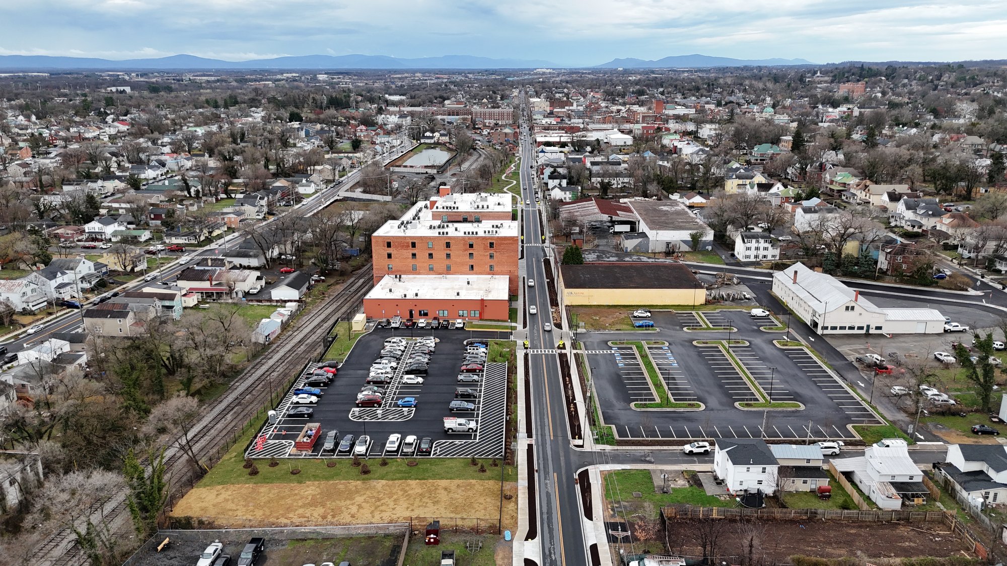 The ZeroPak adaptive reuse development in downtown Winchester, Virginia